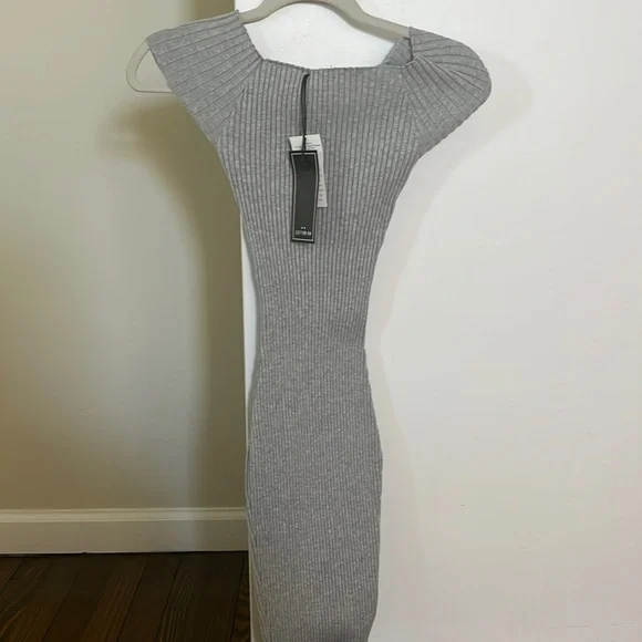 cotton on ribbed midi dress & Other Stories | Ribbed Midi Dress | White
